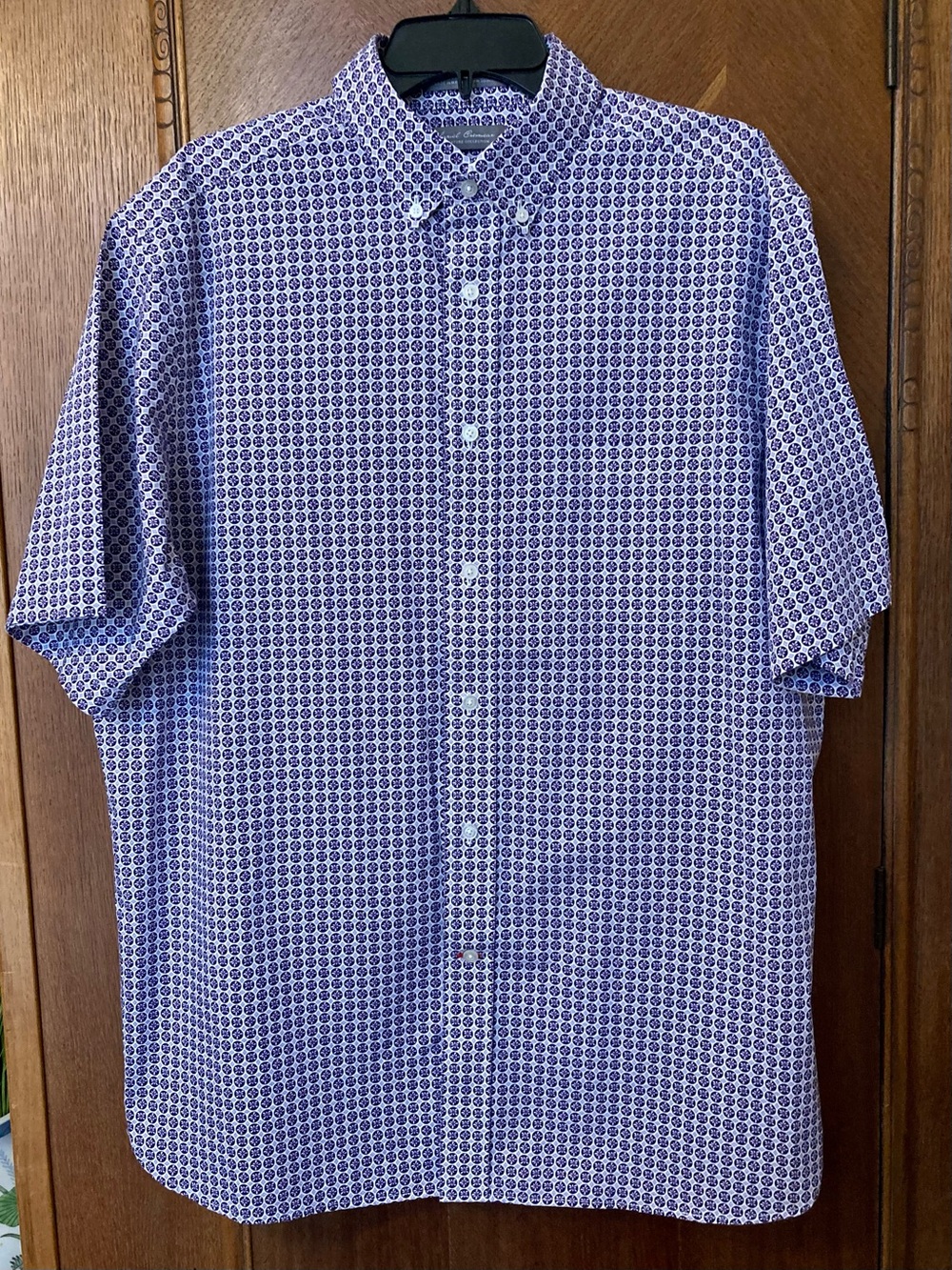 Daniel Cremieux Shirt, Short Sleeve, sz L